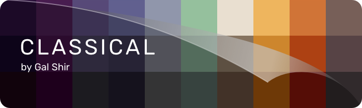Premium Color Palettes for Procreate by Gal Shir