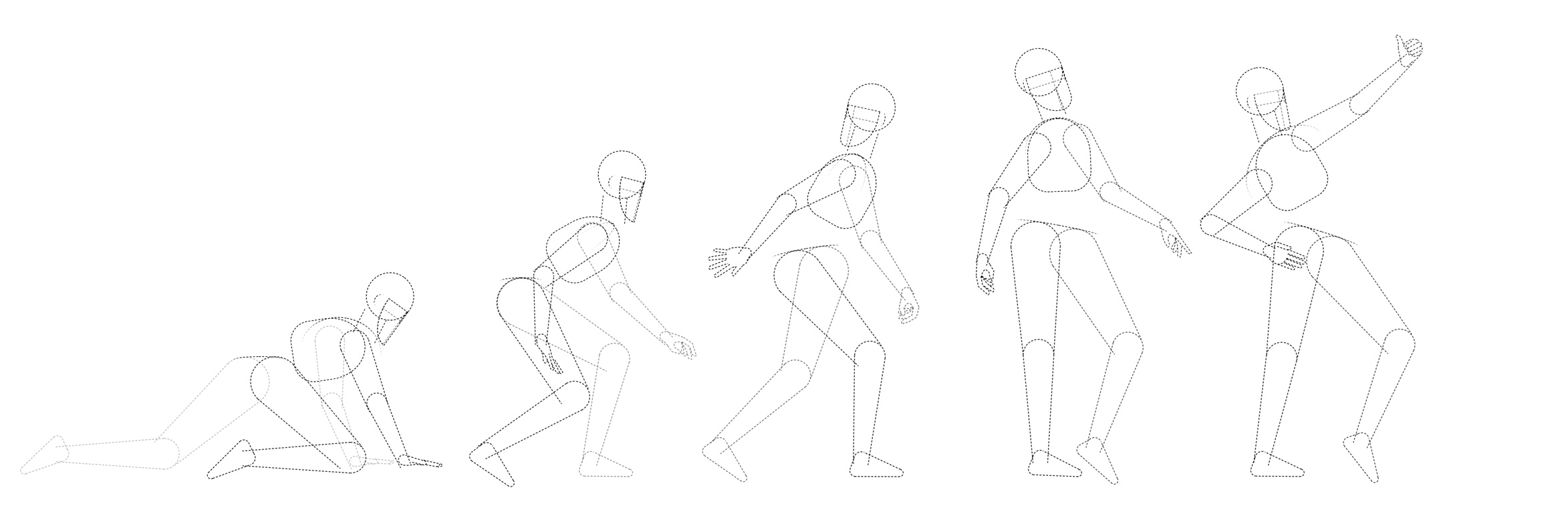 Pose Easy Character Guidelines By Gal Shir